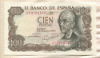 100 песет. Испания 1970г