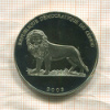 5 франков. Конго 2003г