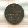 1 пфенниг. Брауншвейг-Каленберг-Ганновер 1797г