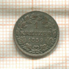 1 крейцер. Бавария 1859г