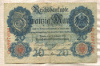 20 марок. Германия 1914г
