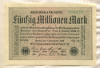 50000000 марок. Германия 1923г