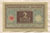 2 марки. Германия 1920г