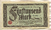 5000 марок. Германия 1923г