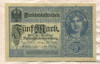 5 марок. Германия 1917г