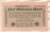 5000000 марок. Германия 1923г