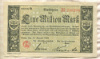 1000000 марок. Германия 1923г