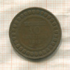 10 сантимов. Тунис 1912г