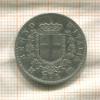 1 лира. Италия 1863г