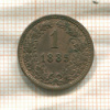 1 крейцер. Австрия 1885г