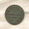 1 крейцер. Бавария 1867г