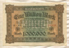 1000000 марок. Германия 1923г