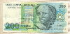 200 крузейро. Бразилия