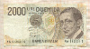 2000 лир. Италия 1990г