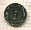 5 марок. Германия. ПРУФ 1980г