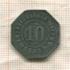 Нотгельд 10 пфеннигов. Германия. Хамборн