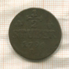 1/2 штубера. Юлих-Берг 1794г