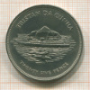 25 пенсов. Тристан-да-Кунья 1977г