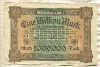 1000000 марок. Германия 1923г