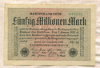 50000000 марок. Германия 1923г