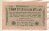 5000000 марок. Германия 1923г