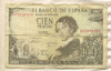 100 песет. Испания 1965г