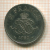2 франка. Монако 1982г