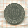 100 франков. Камерун 1975г