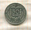 50 франков. Западная Африка 2003г