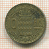 10 франков. Монако 1951г