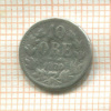 10 эре. Швеция 1870г