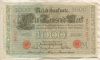 1000 марок. Германия 1910г