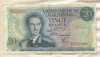 20 франков. Люксембург 1966г