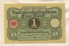 1 марка. Германия 1920г