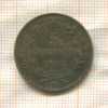 5 сентесимо. Италия 1862г