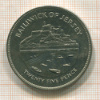 25 пенсов. Джерси 1977г
