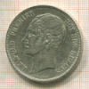 5 франков. Бельгия 1850г