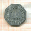 Нотгельд. 10 пфеннигов. Германия. Бармен