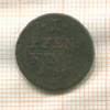 1 пфеннинг. Бавария 1765г