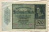 500 марок. Германия 1922г