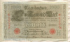 1000 марок. Германия 1910г