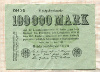 100000 марок. Германия 1923г