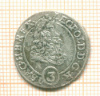 3 крейцера.Леопольд. Австрия 1693г