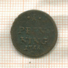 1 пфеннинг. Бавария 1766г