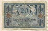 20 марок. Германия 1915г