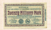 20000000 марок. Германия 1923г
