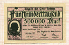 500000 марок. Германия 1923г