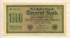 1000 марок. Германия 1922г