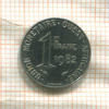1 франк. Западная Африка 1982г