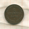 1 пфенниг. Мекленбург-Шверин 1872г
